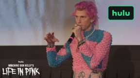 MGK Life in Pink | Machine Gun Kelly Surprises Fans At Special Screening | Hulu
