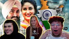 AMERICANS REACT TO Laal Singh Chaddha Official Trailer | Aamir, Kareena, Mona, Chaitanya