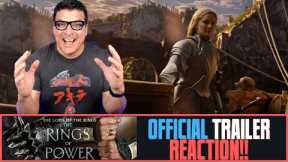 LORD OF THE RINGS: THE RINGS OF POWER - FINAL TRAILER REACTION!!! | Amazon Prime