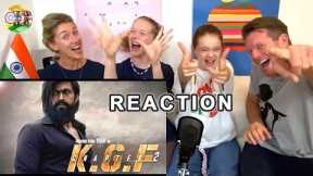 KGF CHAPTER 2 TRAILER REACTION 🤗 WE’RE BACK 🤗 #BigAReact