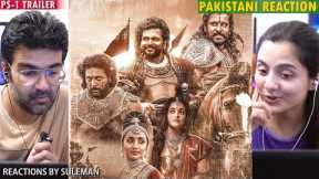 Pakistani Couple Reacts To PS1 Hindi Trailer | Mani Ratnam | AR Rahman | Subaskaran | Madras Talkies
