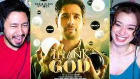 THANK GOD Trailer Reaction! | Ajay Devgn | Sidharth Malhotra | Rakul Preet Singh | Indra Kumar