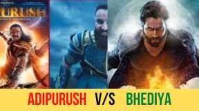 Adipurush versus Bhediya Trailer Review | Bollywood | Real Reviews