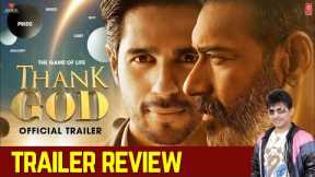 Thank God Movie Trailer Review | KRK | #krkreview #review #krk #latestreviews #ajaydevgan #thankgod