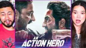 AN ACTION HERO Trailer Reaction! | Ayushmann Khurrana & Jaideep Ahlawat | T-Series