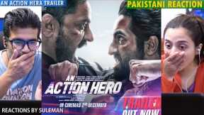 Pakistani Couple Reacts To An Action Hero Trailer | Ayushmann Khurrana, Jaideep A | Aanand L Rai