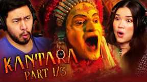 KANTARA Movie Reaction Part 1/3! | Rishab Shetty | Kishore Kumar G | Achyuth Kumar