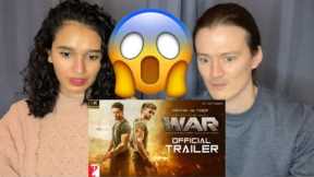 OUR REACTION TO WAR | Official Trailer | Hrithik Roshan, Tiger Shroff, Vaani Kapoor | New MovieYRF