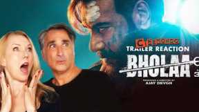 Bholaa Teaser Reactions! Hindi | Teasers 1 & 2 |  Bholaa In 3D | Ajay Devgn | Tabu!