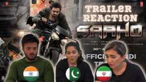 Saaho Trailer REACTION by Foreigners | Prabhas | Foreigners REACT