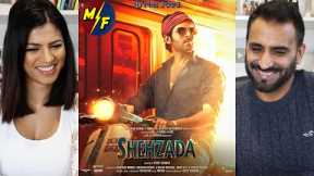 SHEHZADA Official Trailer | Kartik Aaryan, Kriti Sanon, Paresh Rawal | Rohit Dhawan | REACTION!!