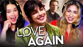 LOVE AGAIN Trailer Reaction! | Priyanka Chopra Jonas, Sam Heughan & Celine Flippin Dion!!