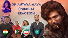O Antava Full Song Reaction | Pushpa Songs | Allu Arjun, Samantha | Foreigners React