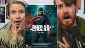 Bholaa Official Trailer | Ajay Devgn | Tabu | Bholaa REACTION!!!