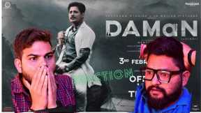 DAMaN (In Hindi) Official Trailer Reaction | Babushaan Mohanty, Dipanwit D |#reaction #odia