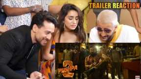 Pushpa The Rule Trailer Reaction By Tiger Shroff, Saradha Kapoor and Ritesh Deshmukh |
