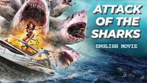 ATTACK OF THE SHARKS - Hollywood English Movie | Superhit Hollywood Horror Action Full Movies HD