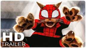 SPIDER-MAN: Across The Spider-Verse Spider Cat Attacks Miles Trailer (2023)