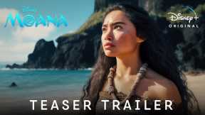 Moana Live Action - Official Trailer (2024) Auliʻi Cravalho, Dwayne Johnson | Disney+