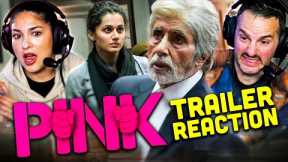PINK Trailer Reaction! | Amitabh Bachchan | Taapsee Pannu | Vijay Varma