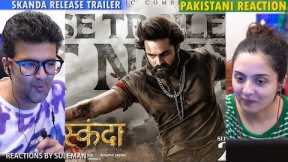 Pakistan Reacts To Skanda Release Trailer | Hindi | Ram Pothineni | Sree Leela | Boyapati S