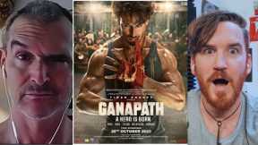 GANAPATH | Hindi Teaser | Amitabh B, Tiger S, Kriti S ❘ REACTION!!!