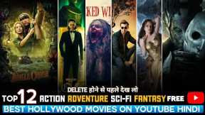 Top 12 Best Hollywood Movies on YouTube in Hindi | 2023 Hollywood Movies | part 2