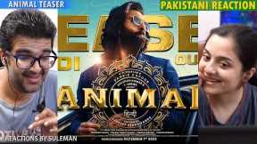 Pakistani Couple Reacts To ANIMAL Teaser | Ranbir Kapoor | Rashmika M |Anil Kapoor | Bobby Deol