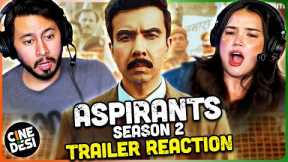 ASPIRANTS Season 2 Official Trailer Reaction! | Prime Video India