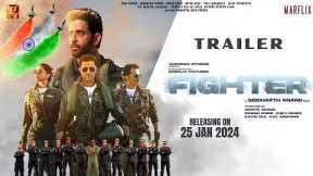 Fighter - Trailer | Hrithik Roshan | Deepika Padukone | Anil Kapoor | Siddharth Anand | 25 Jan 2024