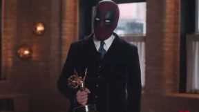 Ryan Reynolds thanks the Emmys for his award as Deadpool 😂⚔️