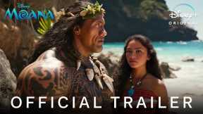 MOANA Live Action - Official Trailer (2024) Zendaya, Dwayne Johnson | Disney+