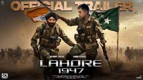 LAHORE 1947 - Official Trailer | Sunny Deol | Amir Khan | Shilpa Shetty | Preity Zinta | Rajkumar S