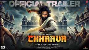 Chhaava - Hindi Trailer | Vicky Kaushal | Rashmika Mandanna | Laxman Utekar | 6th December 2024