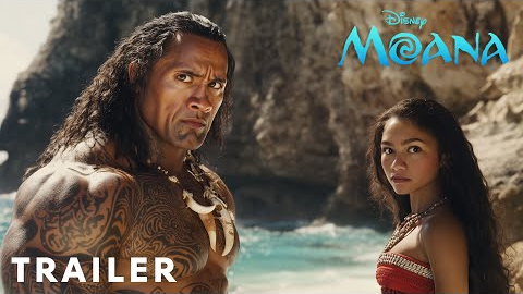 MOANA Live Action - Concept Trailer (2024) Zendaya, Dwayne Johnson | Disney