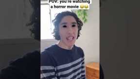 Horror movie trailers be like #shorts #funny #comedy