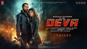 DEVA - Teaser Trailer | Shahid Kapoor |  Rosshan Andrrews, Pooja Hegde, Kubbra | In Cinemas 11th Dec