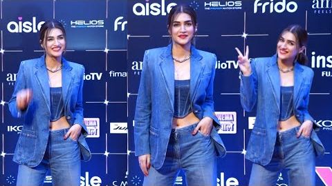 Kriti Sanon Grace The Red Carpet Of OTT India Fest 2024 In Style #bollywood  #bollywoodactor